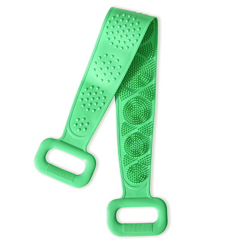 2PCS Silicone Bath Brush – Double-Sided Back Scrubber