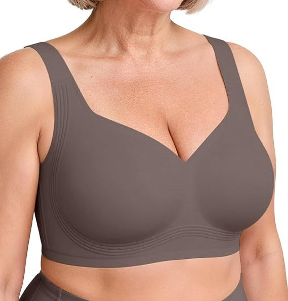 Women Jelly Bras Wirefree Full Coverage No Underwire Everyday Bras 💃