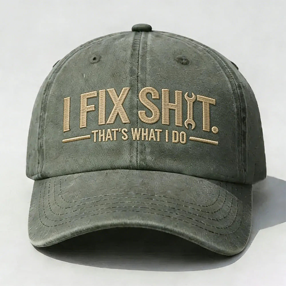 🛠 I Fix Shit Trucker Hat – Funny Mechanic & Fixer Cap