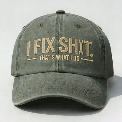 🛠 I Fix Shit Trucker Hat – Funny Mechanic & Fixer Cap