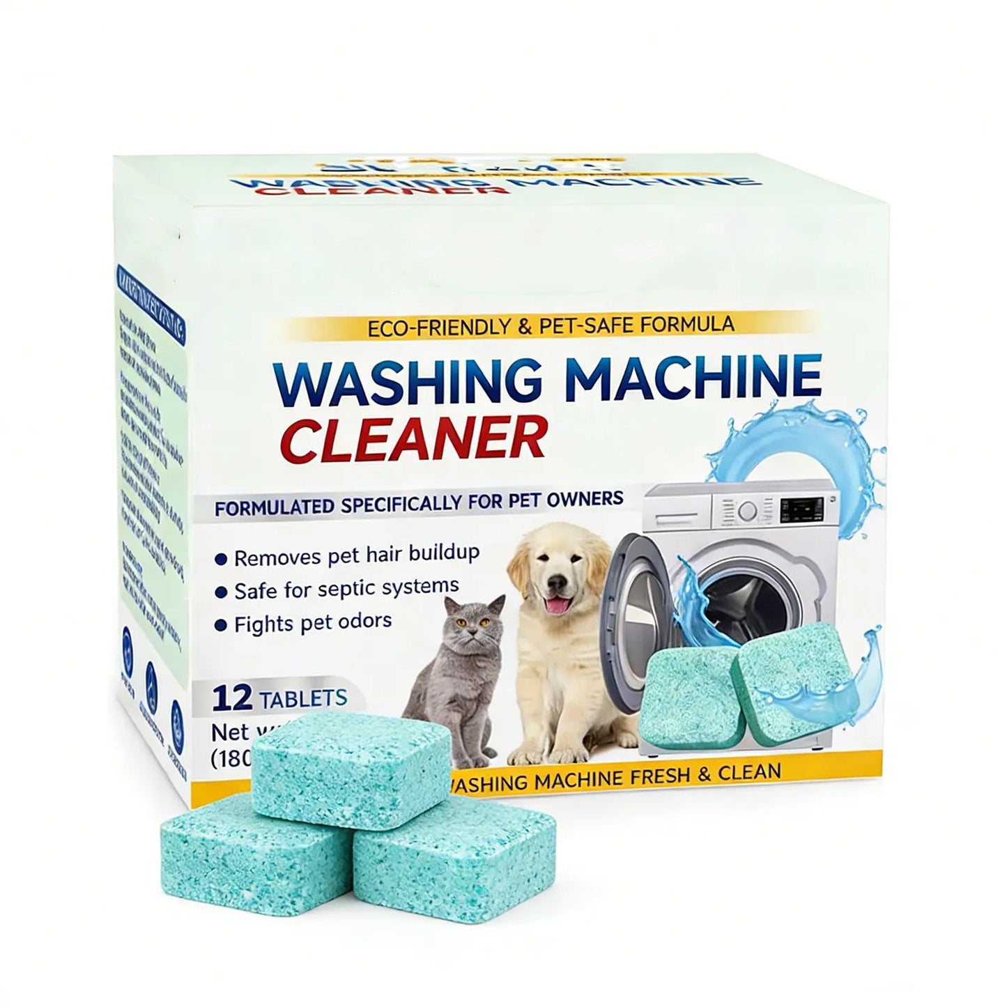 💥Eco Washer Cleaner: Beat Pet Odors