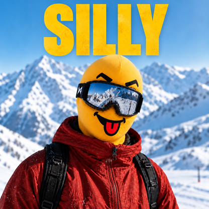 😂 Funny Block Head Ski Mask – Full Face Winter Balaclava