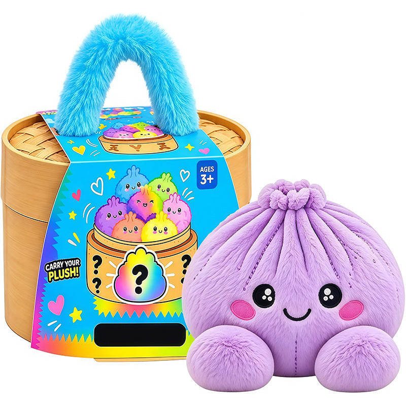 ❤️ Cute Dumpling Plush Squishy – Soft & Adorable Gift