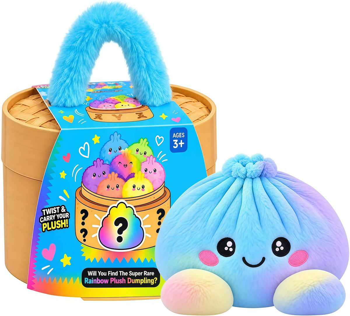 ❤️ Cute Dumpling Plush Squishy – Soft & Adorable Gift