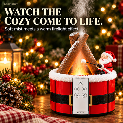 🎄 Christmas Campfire Diffuser – A Little Glow, A Lot of Holiday Magic ✨