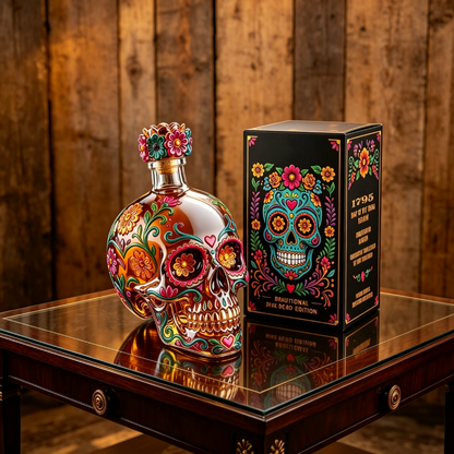 💯HOT SALE-Day of the Dead Limited Edition Tequila Bottle
