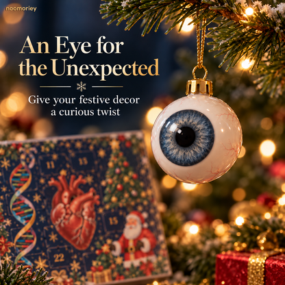 🫀Anatomy Christmas Advent Calendar – Unique Organ-Shaped Ornaments & Holiday Surprises for Nurses, Medical Students & Science Lovers