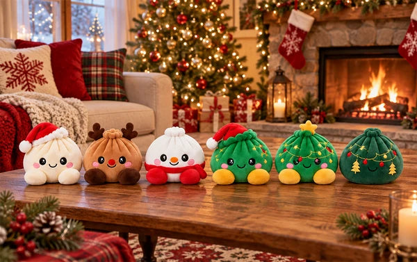 🥟🎄Steamed Dumplings Advent Calendar – 24 Days of Cute Christmas Surprises🎁