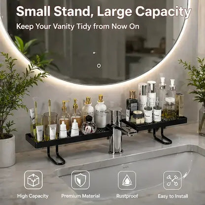 Carbon Steel Bathroom Organizer