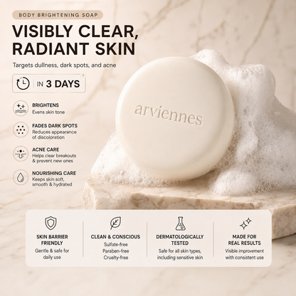 🔥 Niacinamide Skin Soap – Brightens, Fades Spots & Freckles