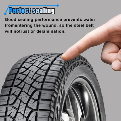 60/30Pcs Tire Repair Screws Plugs, Self-service Tyre Repair Vacuum Rubber Nails Kit for Car/Motorcycle/Truck/Tractor Puncture Fast Tyre Repair Supplies