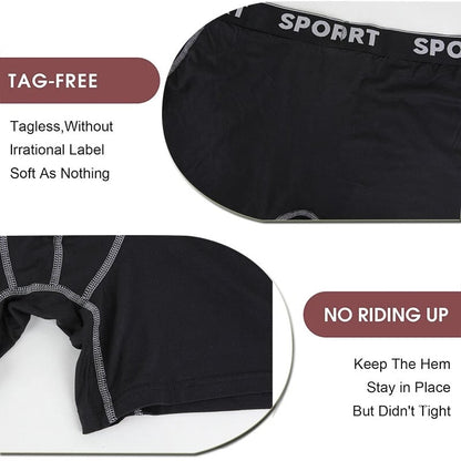 🔥Best Sale🔥5 Pack Men's Letter Tape Boxer Brief