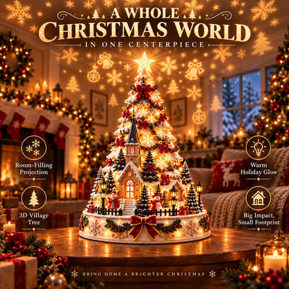 🏆 6,000+ Sold - 🎄MerryRealm Christmas Village Lightscape Tree