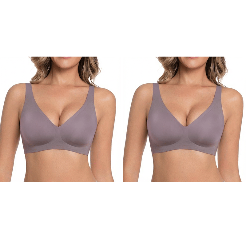 🎁Last Day Buy 1 Get 1 Free🔥Super Firming Wire-Free Push Up V-Neck Bra