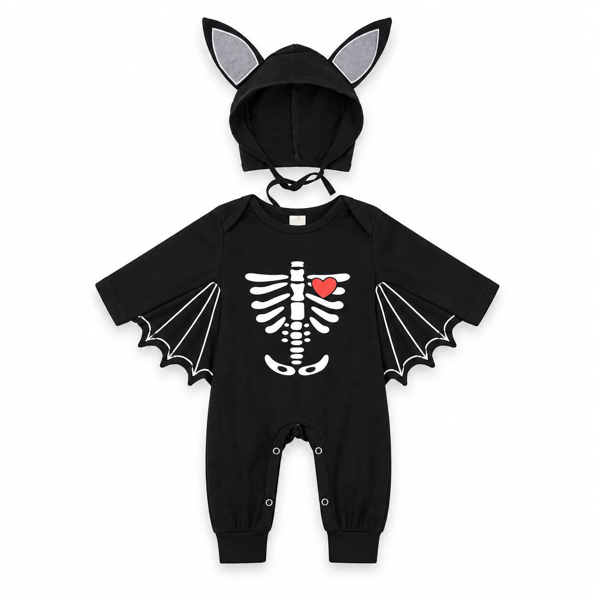 Baby Halloween Bat Romper