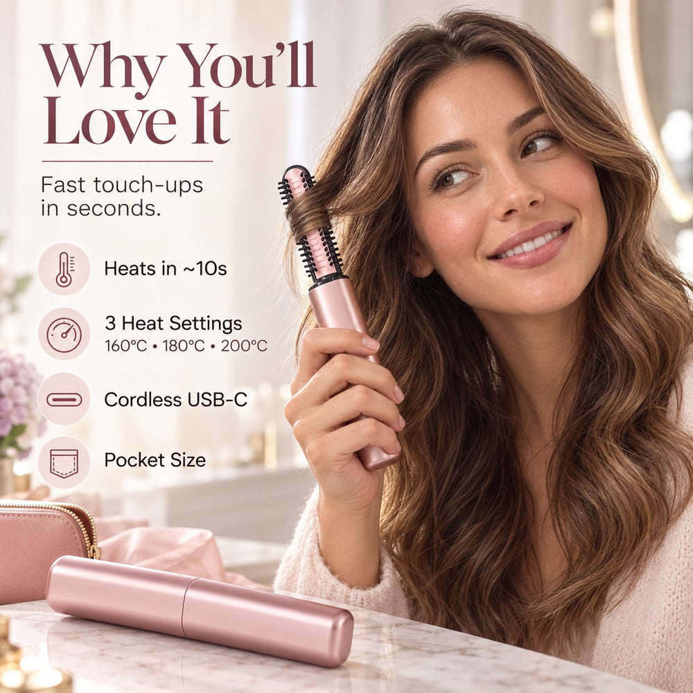 Hair curler temperature settings