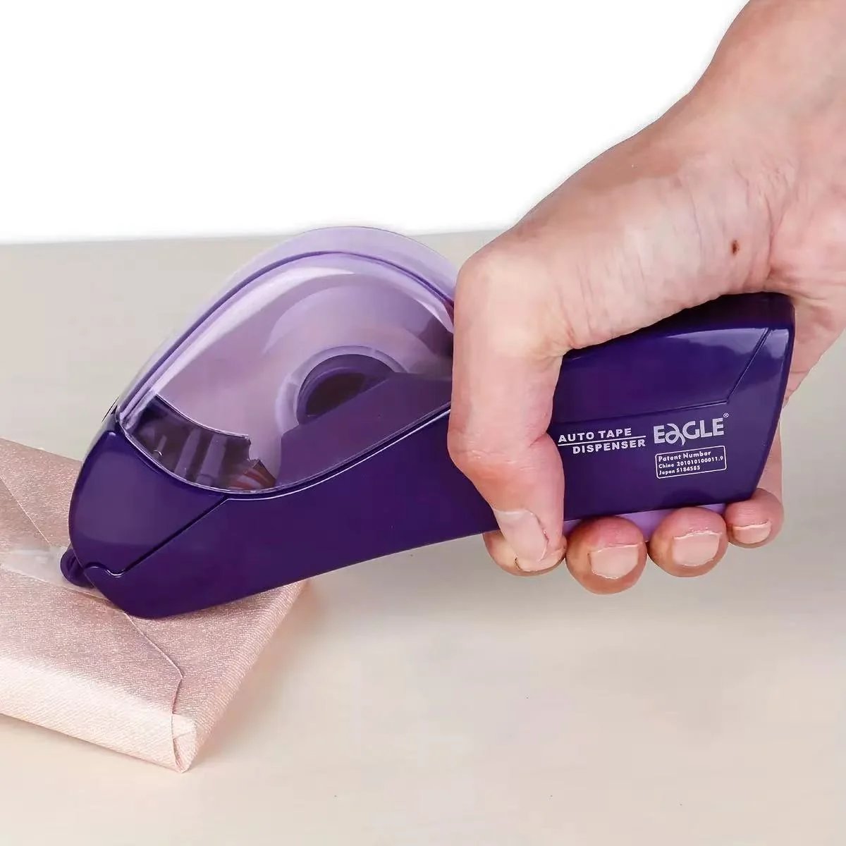 ✂️ One-Hand Tape Dispenser – Stop Reaching for Scissors Every Time