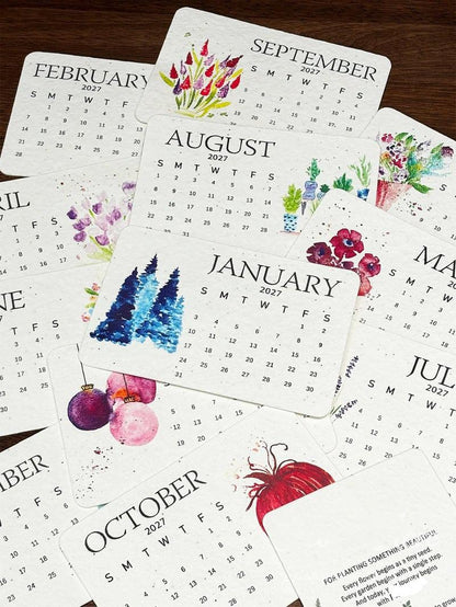 ✨Early Holiday Sale 49% OFF🌱Eco-Friendly Plantable “Timeless” Seed Calendar 2027📆