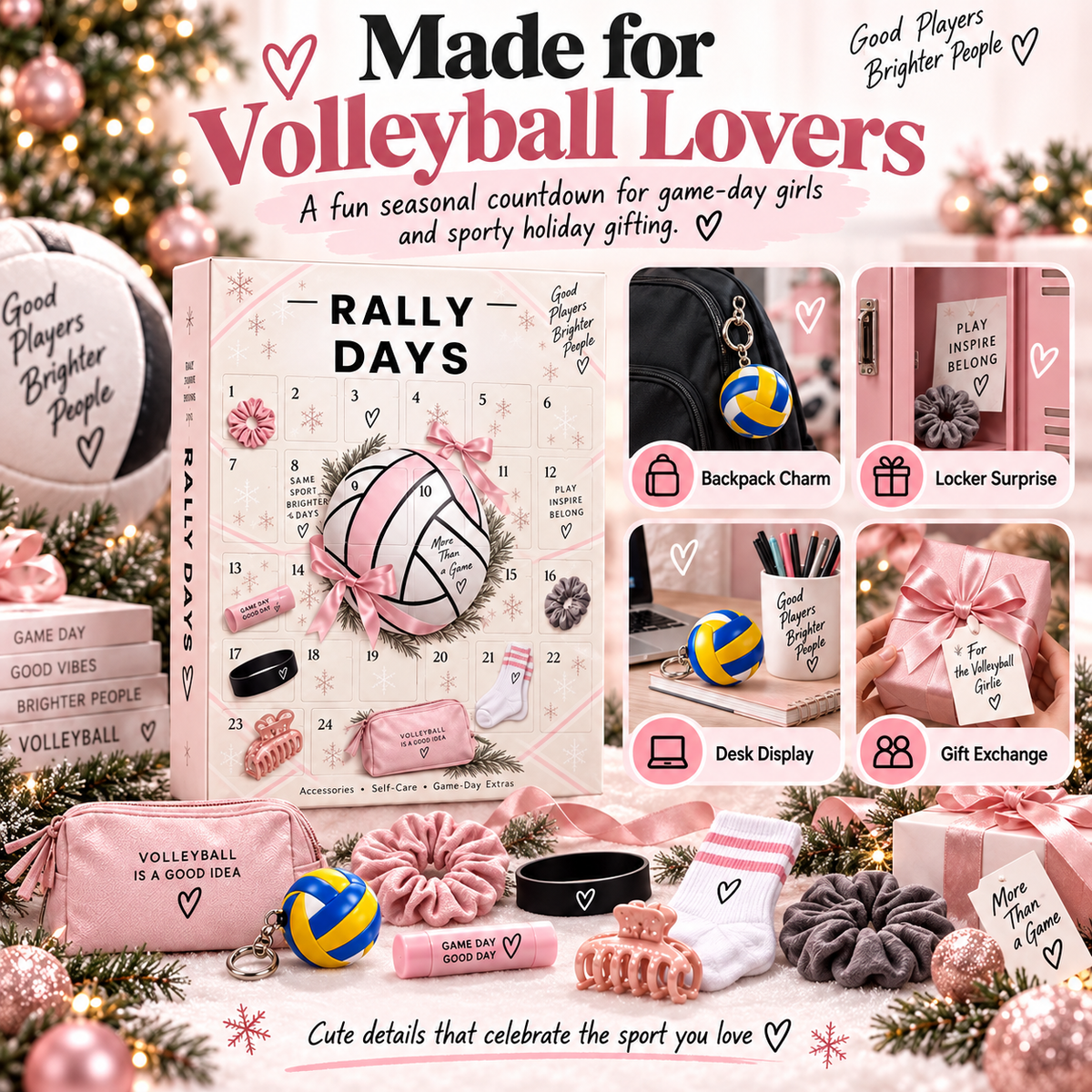 🏐 Rally Days Volleyball Advent Calendar 2026 – 24 Days of Volleyball Surprises
