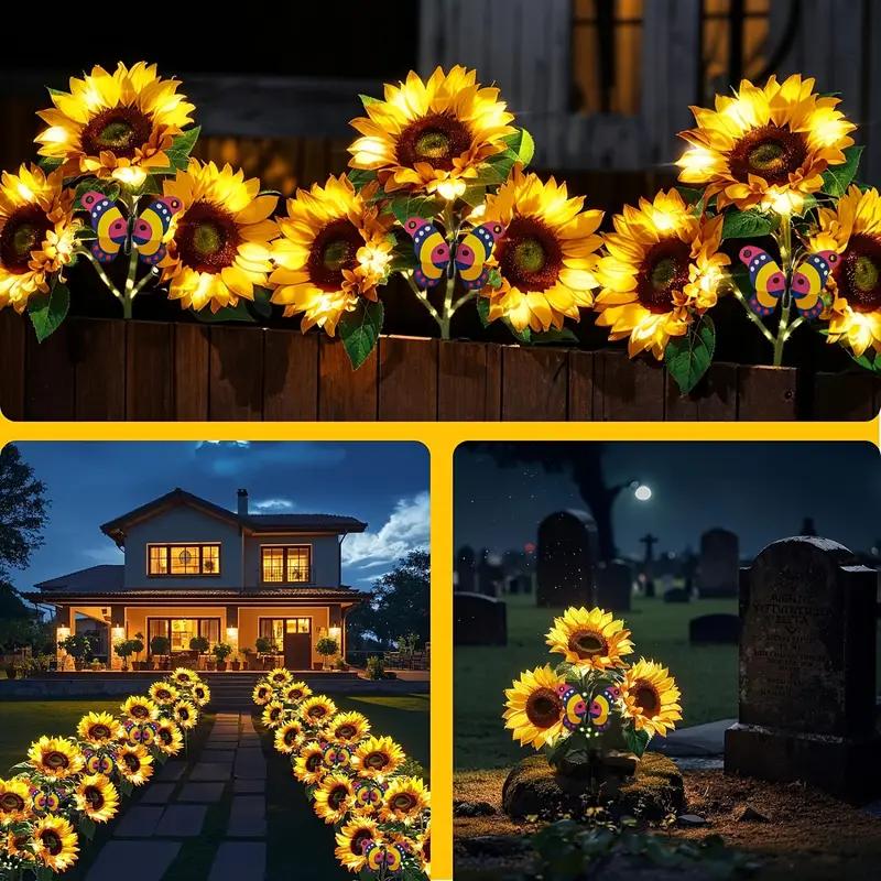 ❤️‍🔥Solar Sunflower Garden Lights for Yard & Patio