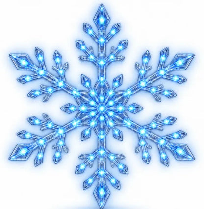 ⏳ Last Day 49% OFF – ❄️❄️ LED Snowflake Wall Lights | 3D Christmas Snowflake Décor with Blue & White Glow, Remote Control & Magical Indoor Holiday Atmosphere ✨
