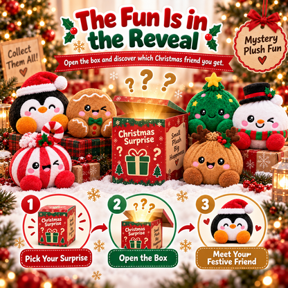 🎉Christmas Bao Plush Mystery Collection – Cute Holiday Plush Surprise