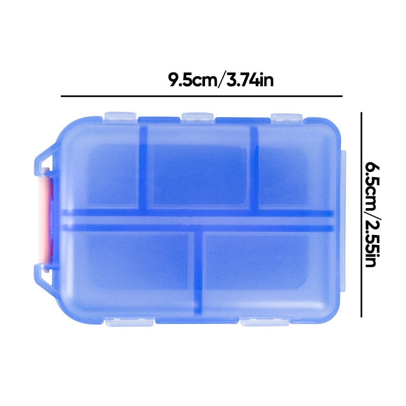 🔥BLACK FRIDAY 49% OFF💥Travel Pill Organizer Box (147 Labels for Customization)