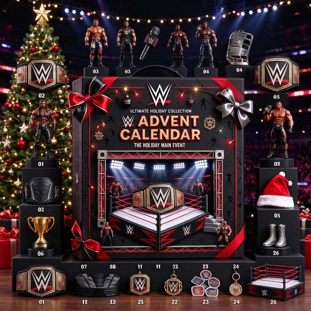 🤼 Ring the Bell: 24 Days of WWE Advent Calendar 2026