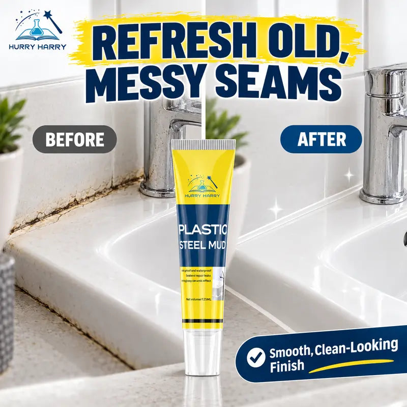 🛠️ Waterproof Plastic Steel Putty – Easy Gap & Crack Sealant
