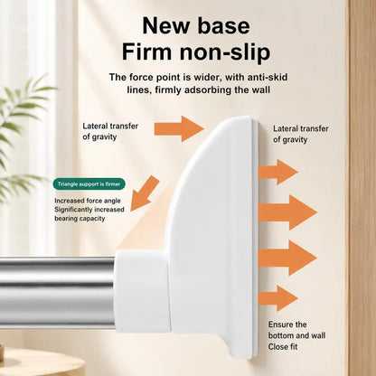 🧺 Expandable Closet Rod – Punch-Free, Adjustable, No Drilling