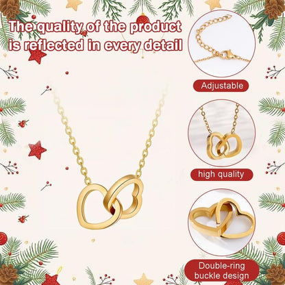 Mother's Day Hot Selling✨Cute Teddy Bear with Preserved Rose--Necklace📿+Eternal Rose🌹+Teddy Bear🧸