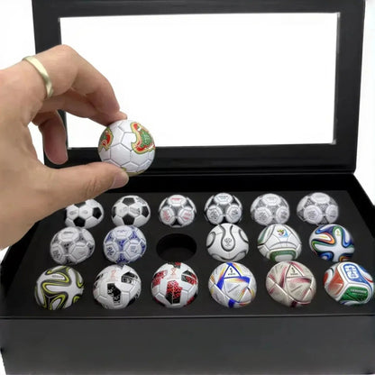 Father's Day Gift ⚽2026 World Cup Sale🔥 Up to 49% OFF! - 🏆 Handcrafted Mini Soccer Ball Collection (1970–2026)