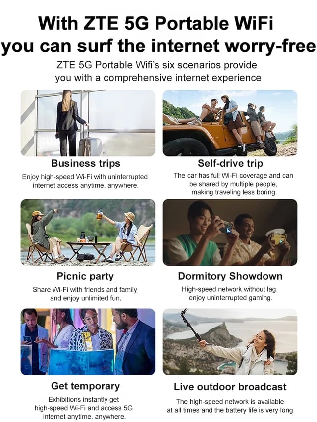 50%OFF 2026 Upgraded Version All-network portable wifi [Power on and use] 🎁
