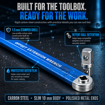 🛠️3/8" Offset Wrench Set – Reach Tight Bolts, No Part Removal Needed