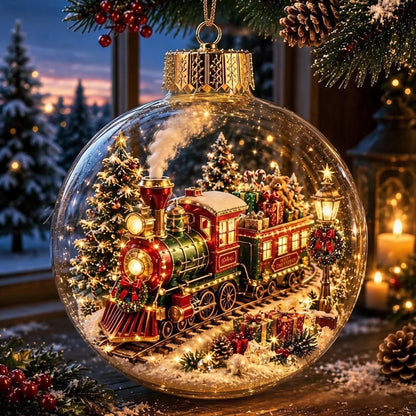 🎄Glowing Christmas Diorama Ornament🎄