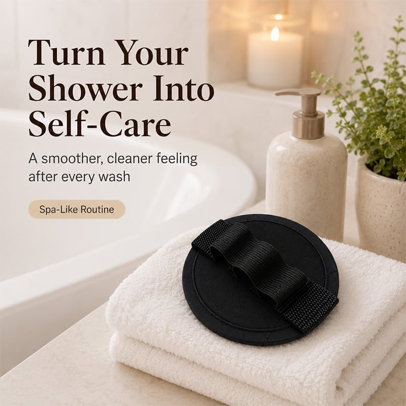 💖 Hot Sale 49%OFF✨Soft Rubber Exfoliating Shower Glove