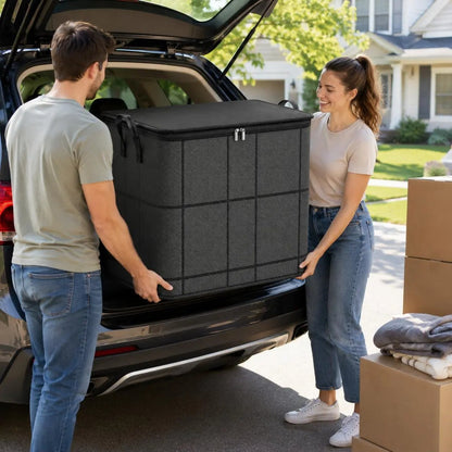 💥70% OFF Factory Clearance –📦Foldable Storage Tote – Waterproof, Dustproof, Big & Portable 🌟