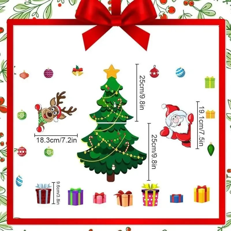 🎄 Christmas Refrigerator Magnets – Festive DIY Fridge Decoration