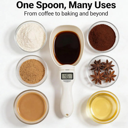 🥄 Digital Measuring Spoon Scale | Precise Weighing for Cooking & Baking