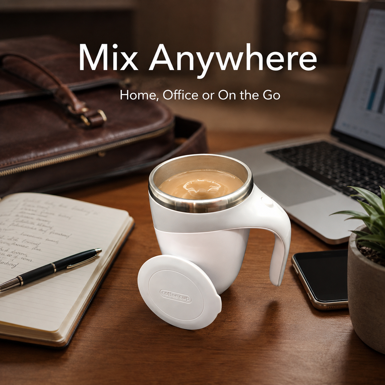 ☕Automatic Magnetic Stirring Coffee Mug