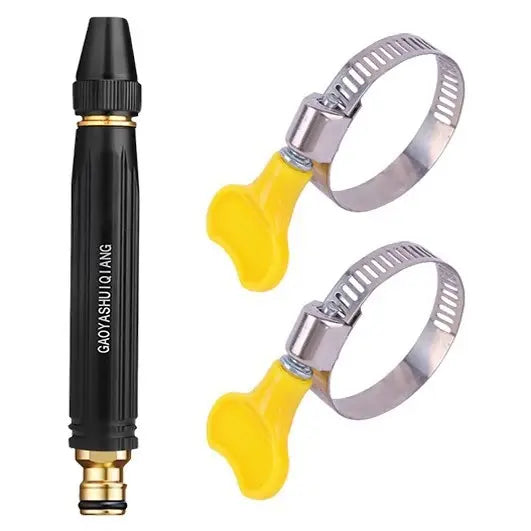 💦Car Wash Water Garden Hose Sprayer,Metal Heavy Duty High Pressure Water Hose Anti-Leakage Hose Nozzle