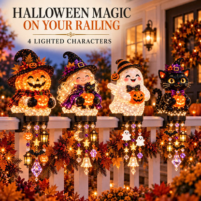 🎃Halloween Porch Magic Cascade Railing Lights