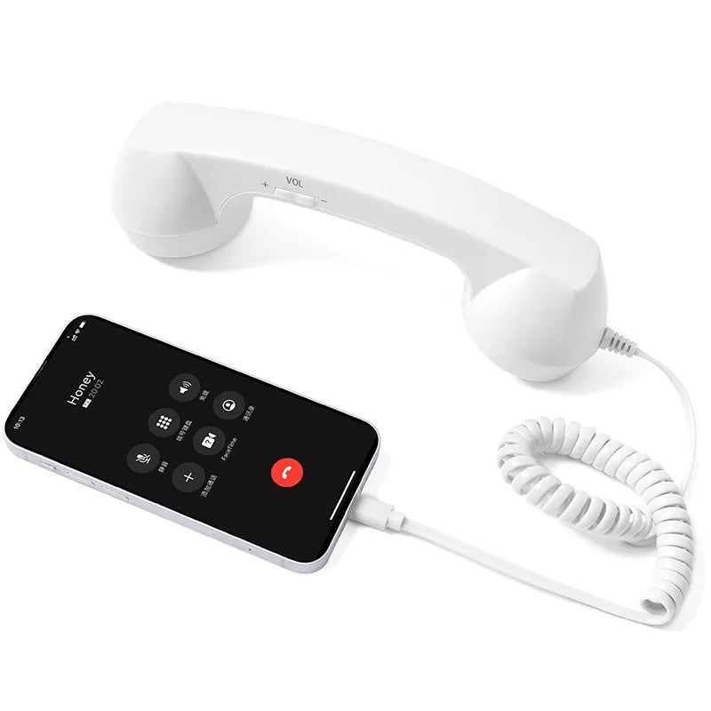 📞Retro telephone handset with Type-C interface