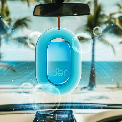 🌬️Hanging Car Freshener – Assorted Pack of 3 (Cool Aqua + Rose Blossom + Musk After Smoke)