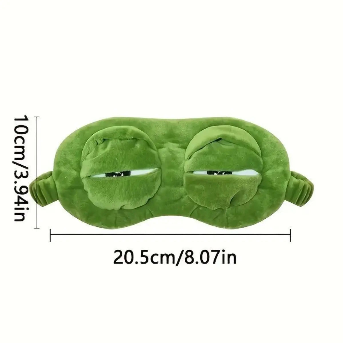 3D Frog Sleep Mask, Soft Cartoon Eyeshade for Men and Women, Portable Blindfold for Travel, Napping, and Winter Home Relaxation SpringStatements