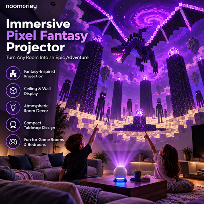 ✨ Gaming Room Pixel Projector – Fantasy Ambient Light Experience