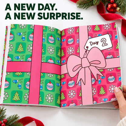 🎨 24-Day Christmas Colouring Advent Book – A New Festive Surprise Every Day 🎄