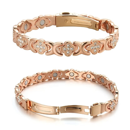 🔥LIVELYDAYIN® Rose Gold Floral Jewelry Bracelet