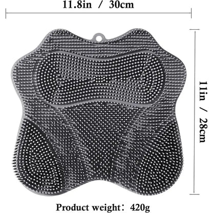 Silicone Shower Foot Scrubber Mat 🚿