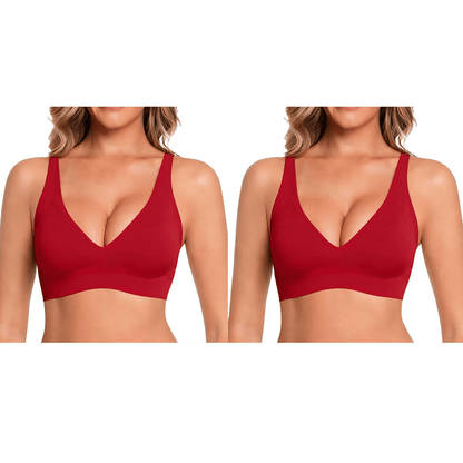 🎁Last Day Buy 1 Get 1 Free🔥Super Firming Wire-Free Push Up V-Neck Bra